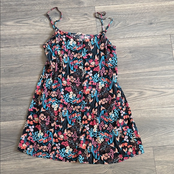 Lola Grace Dresses & Skirts - Floral Spaghetti Strap Dress